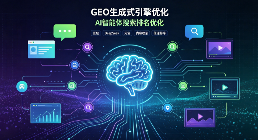 长汀县GEO 浪潮来袭：生成式引擎优化崛起，创作者争抢豆包、DeepSeek、元宝智能体流量入口